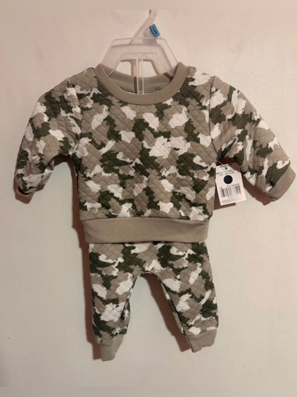 NWT Kidgets Quilted Camouflage 2-Piece Set